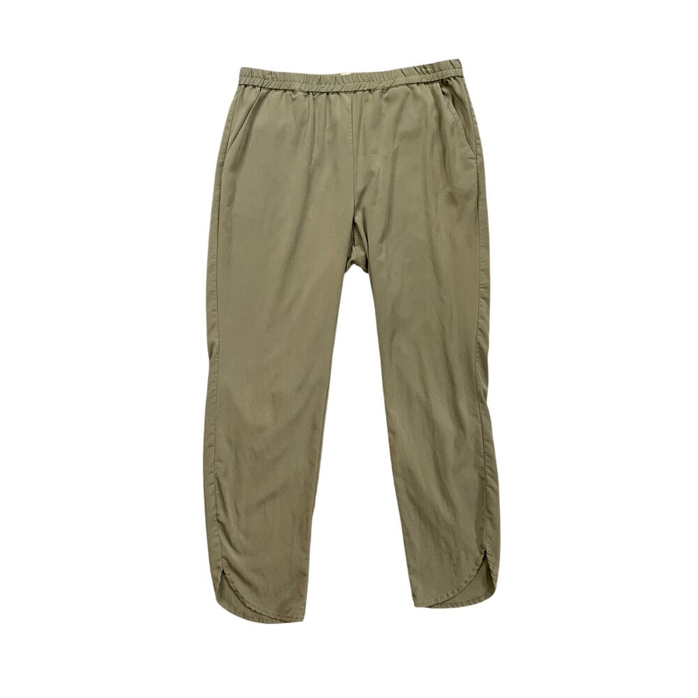 Marine Layer Pants Womens L Large Ivy Allison Standard Fit Dolphin Hem Stretch
